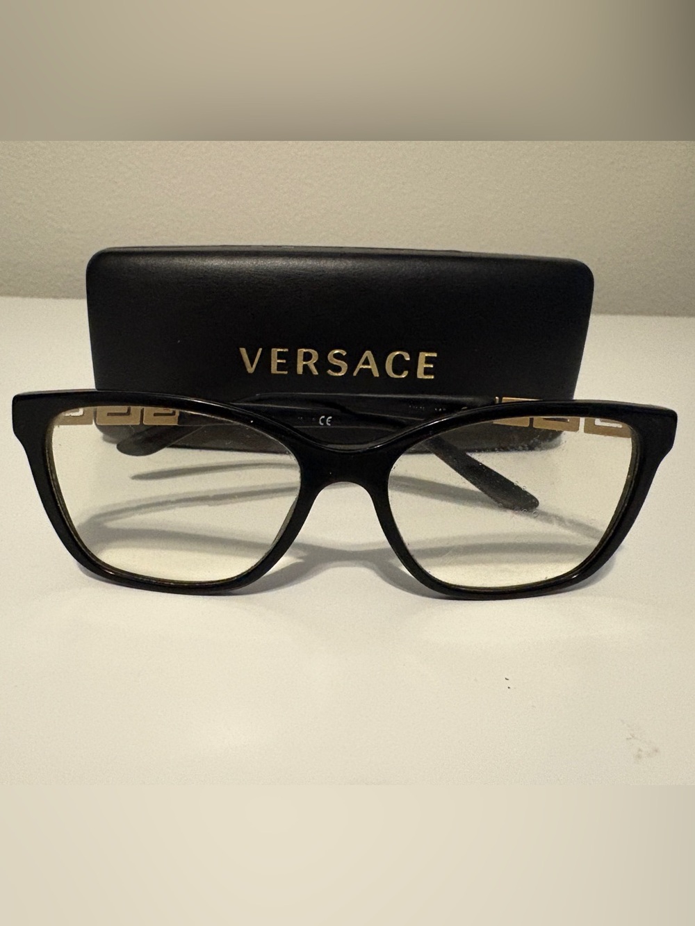 Versace Black and Gold Women’s Frames